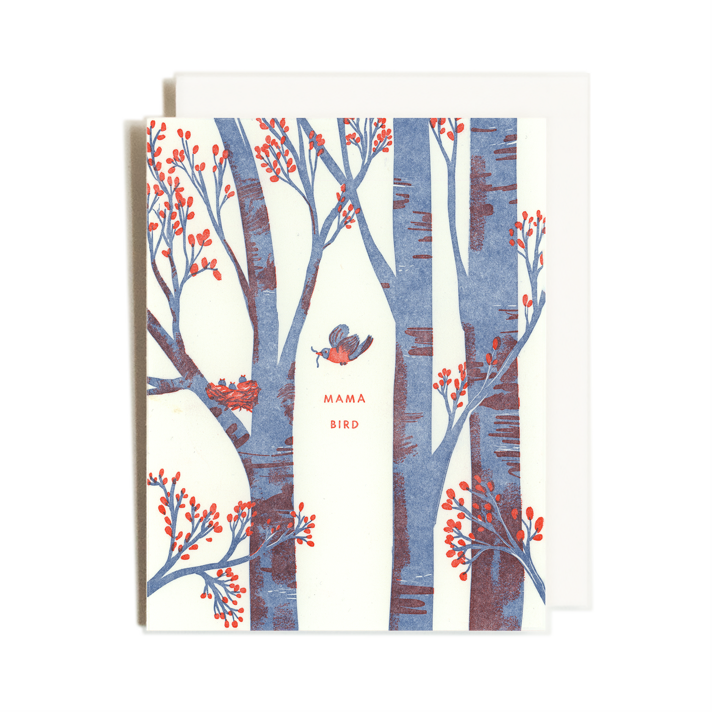 Mama Bird | Mother's Day | Letterpress Card