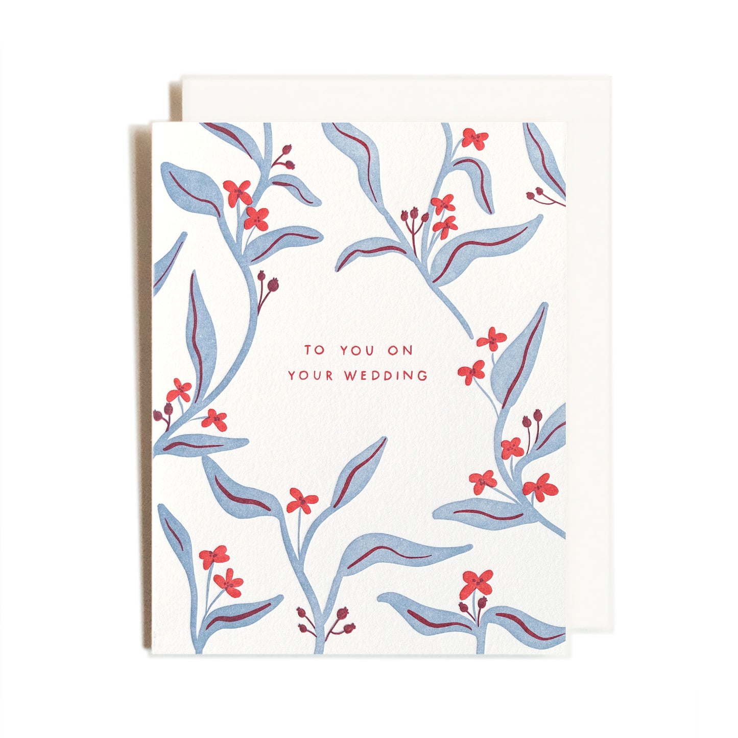 To You on Your Wedding | Letterpress Card