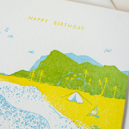 Beachy Birthday Greeting Card