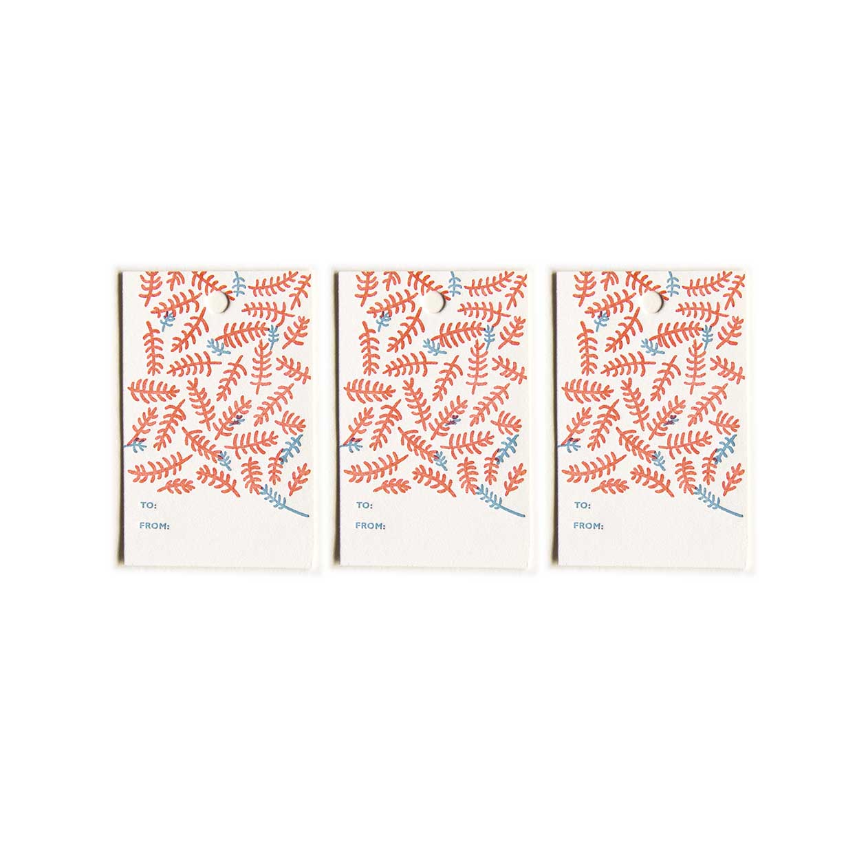 Holiday Gift Tags - branches