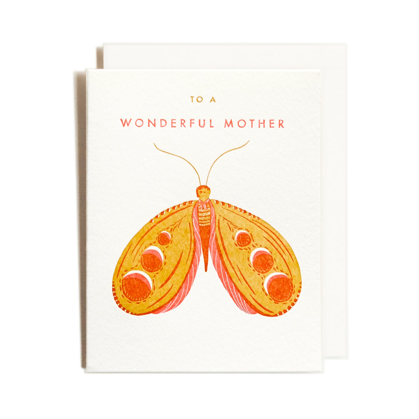 Moth Mother | Clever Clothes | Letterpress Card