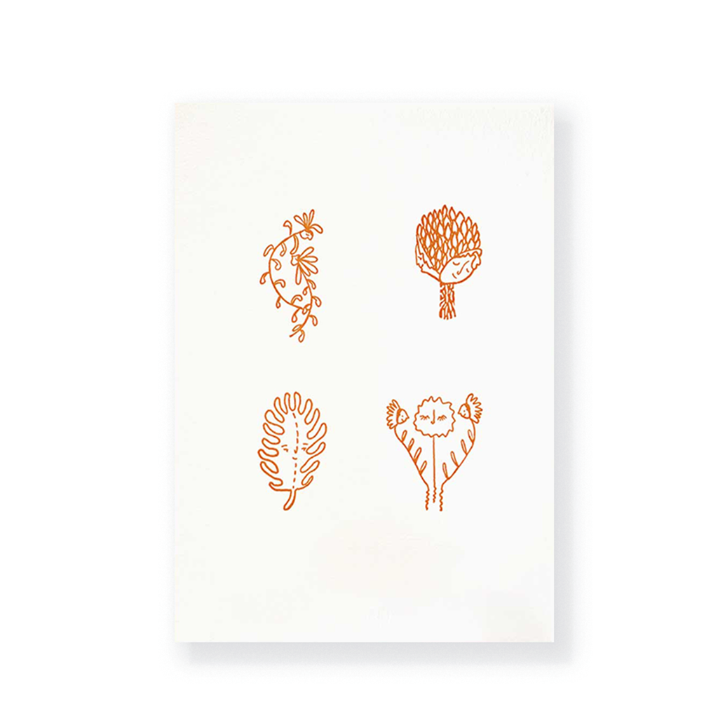 Plant Guys | 5x7 Letterpress Art Print