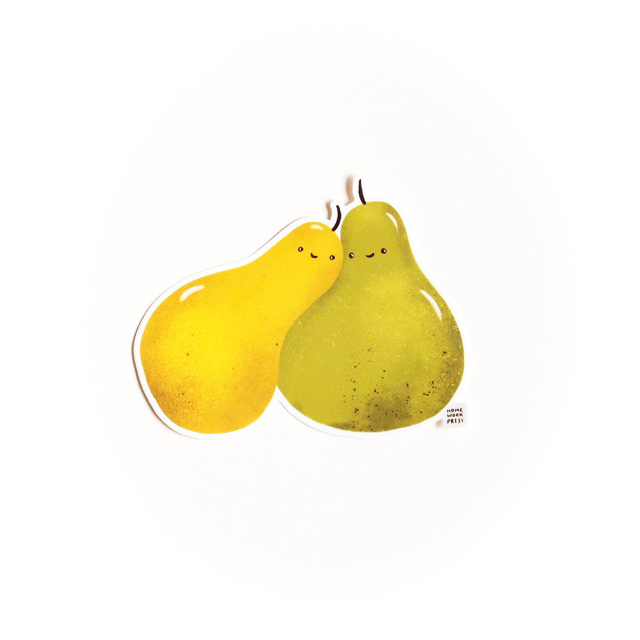 Pear Vinyl Sticker