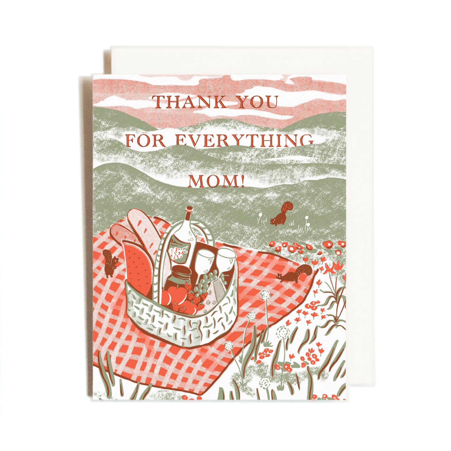 Picnic | Mother's Day | Letterpress Card