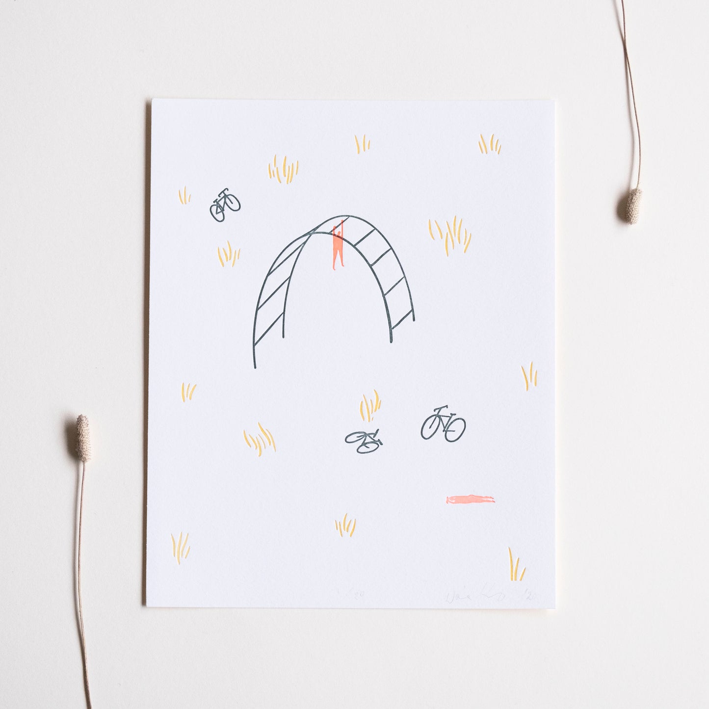 Playground | 8x10 Letterpress Art Print