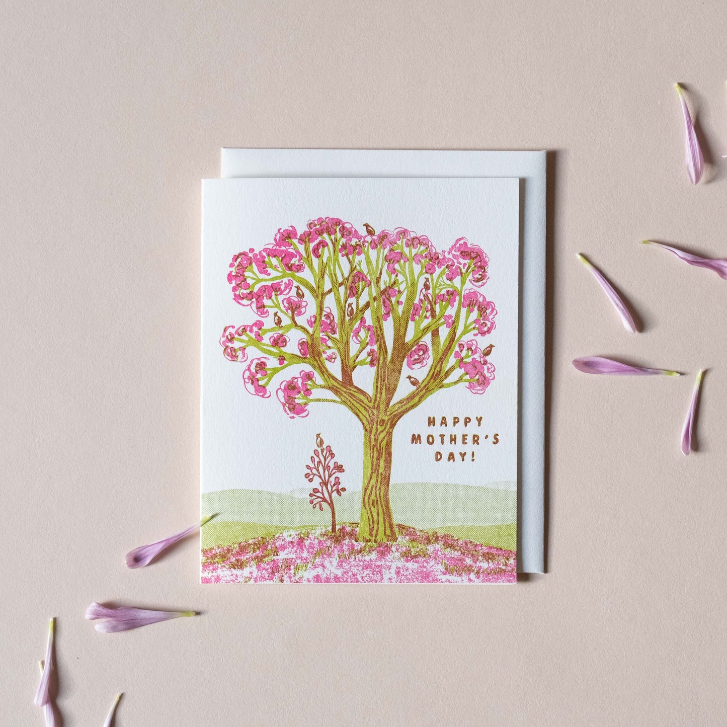 Mother's Day tree Greeting Card