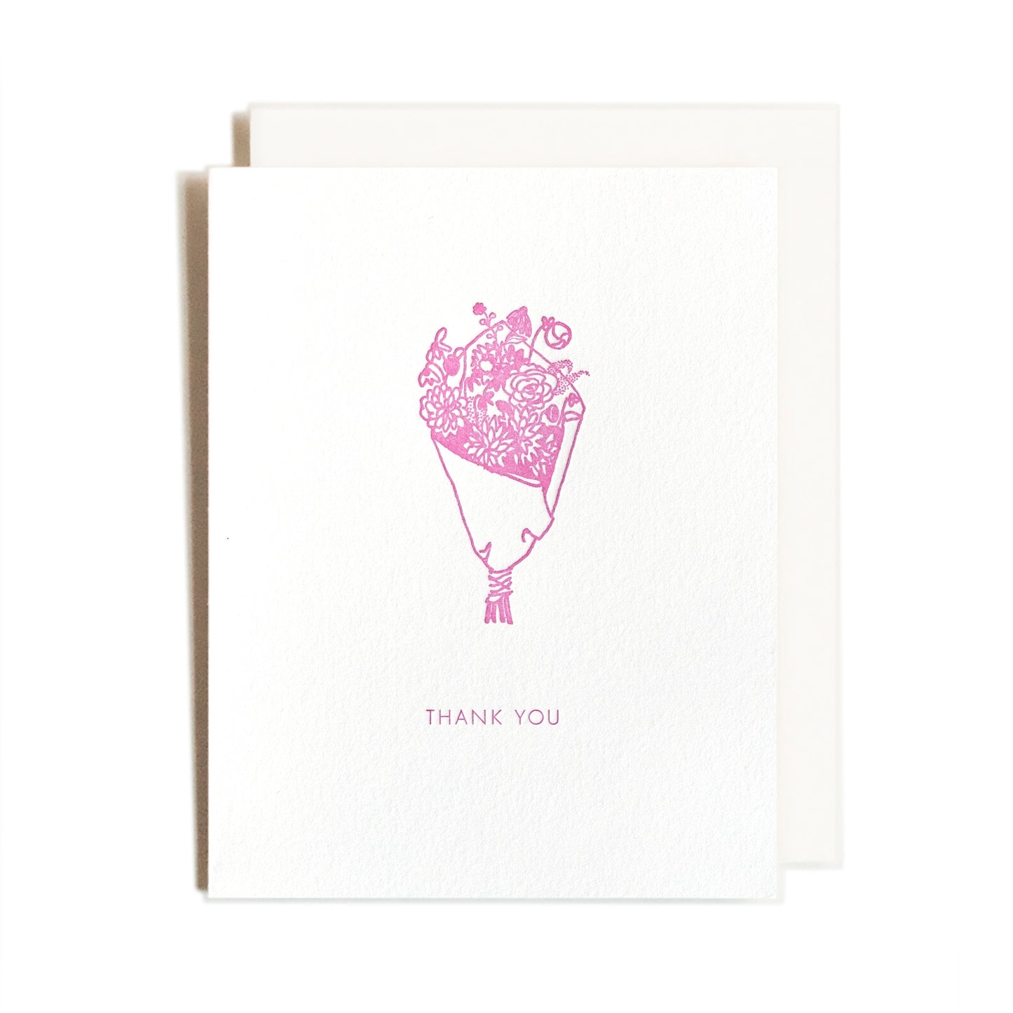 Thank You Bouquet | Letterpress Card