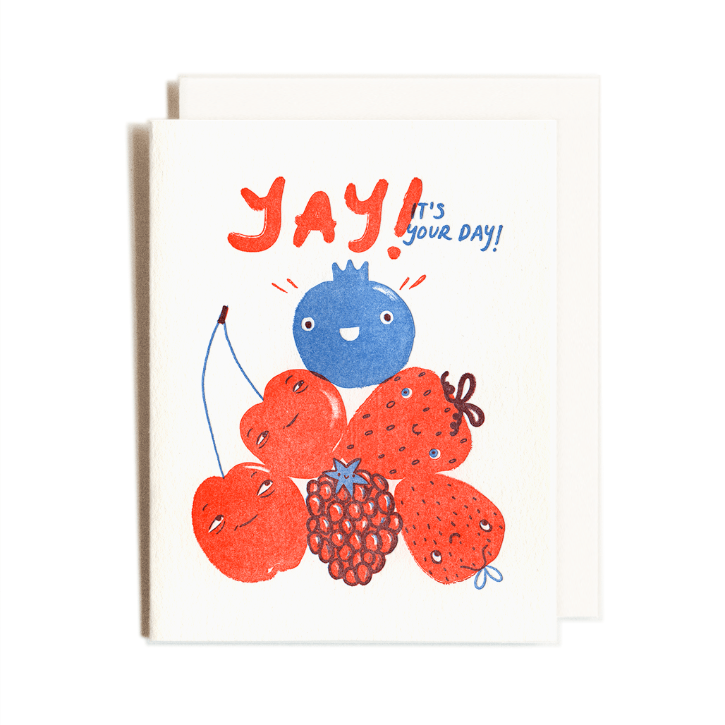 Yay! Its Your Day | Celebrate | Letterpress Card