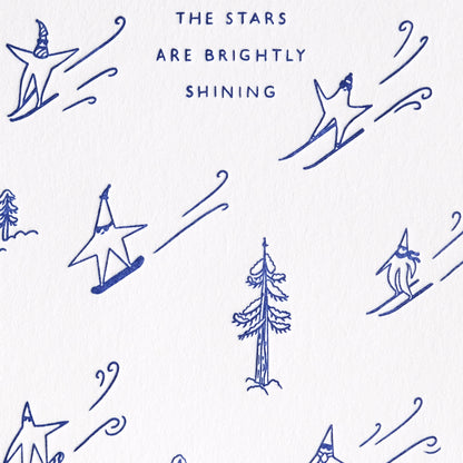 Stars are Brightly Shining Greeting Card Box