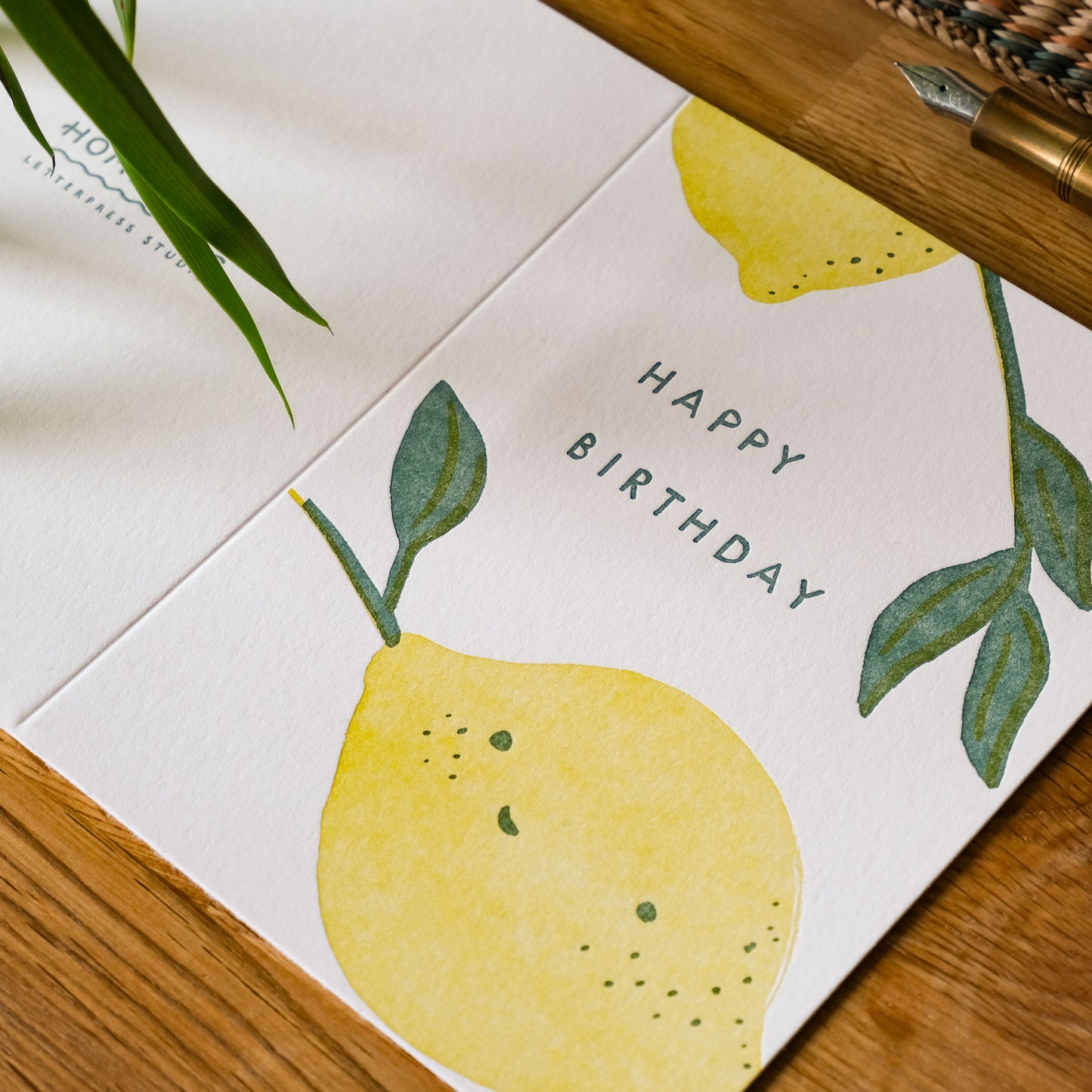 Lemony Birthday Greeting Card