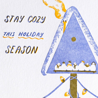 Stay Cozy Greeting Card