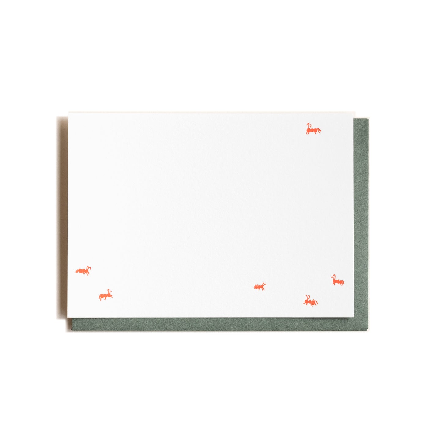 Ants | Letterpress Notecard Set of 9