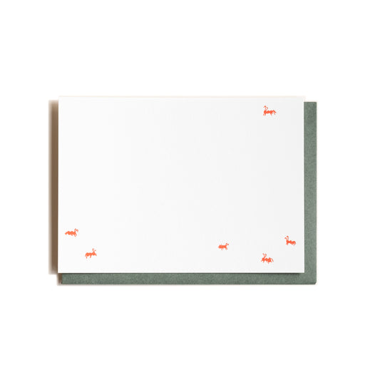 Ants | Letterpress Notecard Set of 9