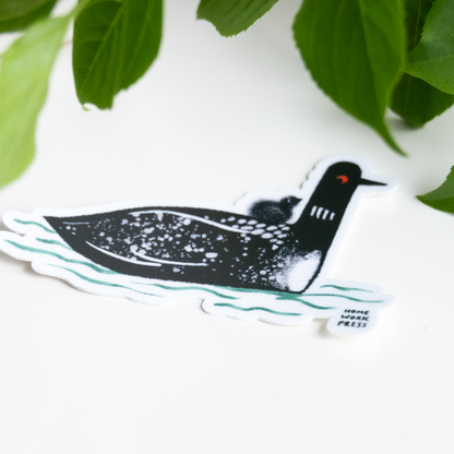 Loon Vinyl Sticker