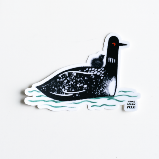 Loon Vinyl Sticker