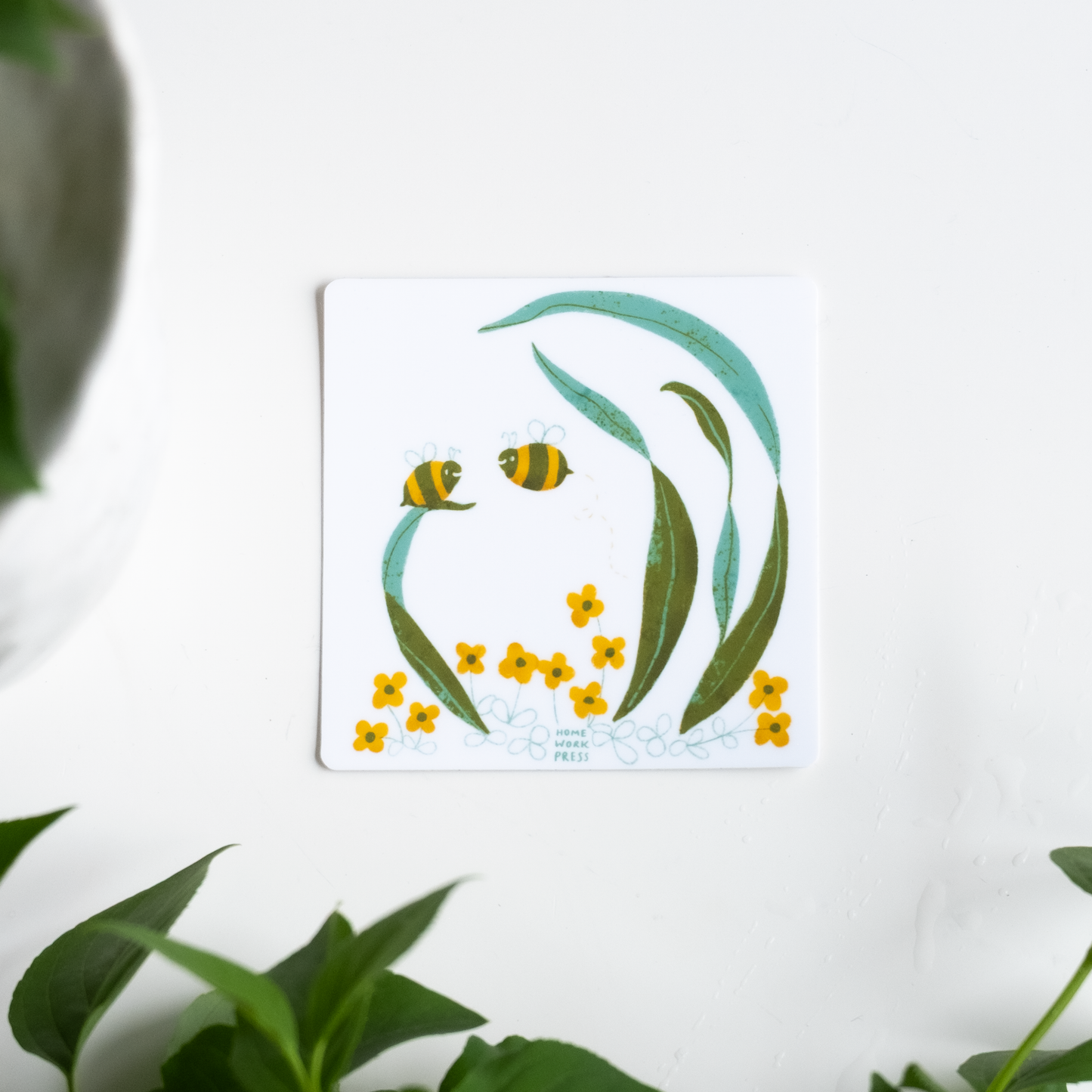Bees Vinyl Sticker Sheet