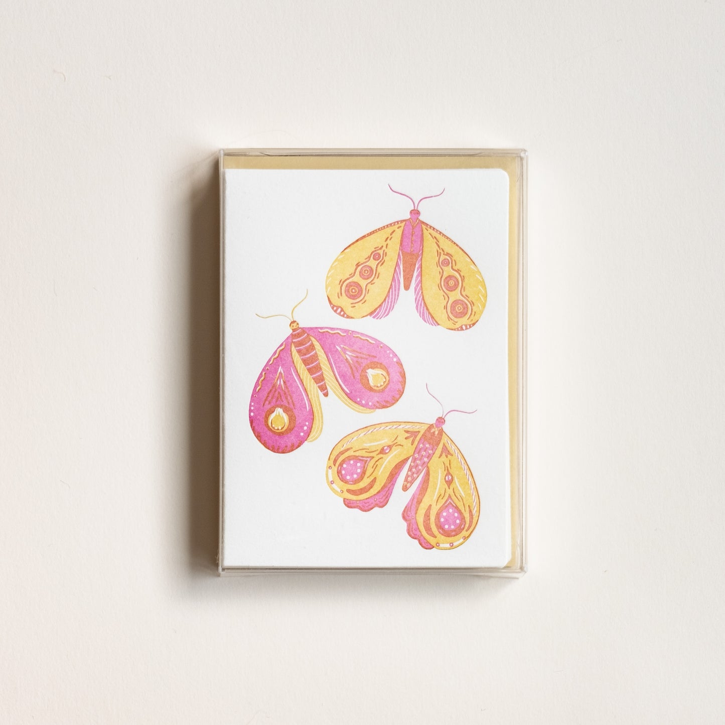 Moth Greeting Card Box