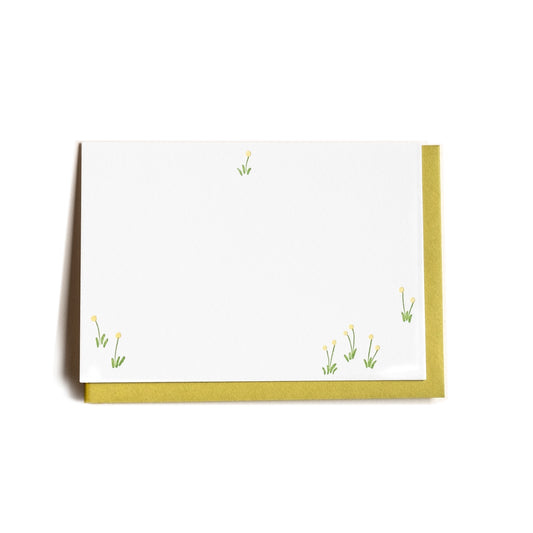 Dandelion Notecard Box