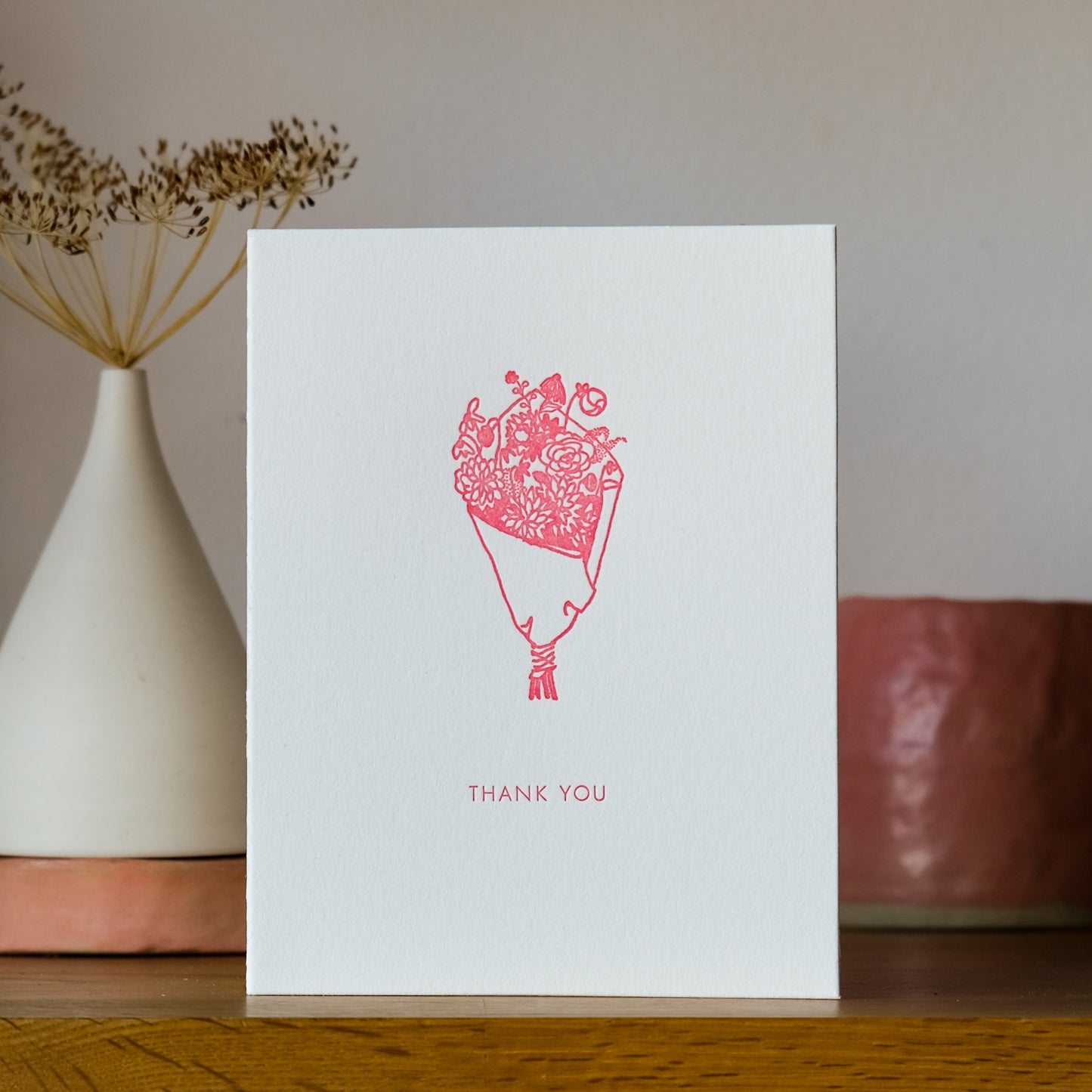 Thank you bouquet Greeting Card