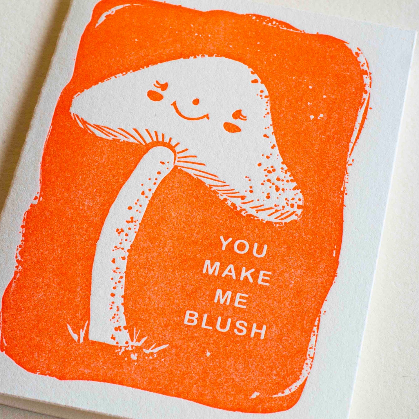 Mini Mushroom Greeting Card