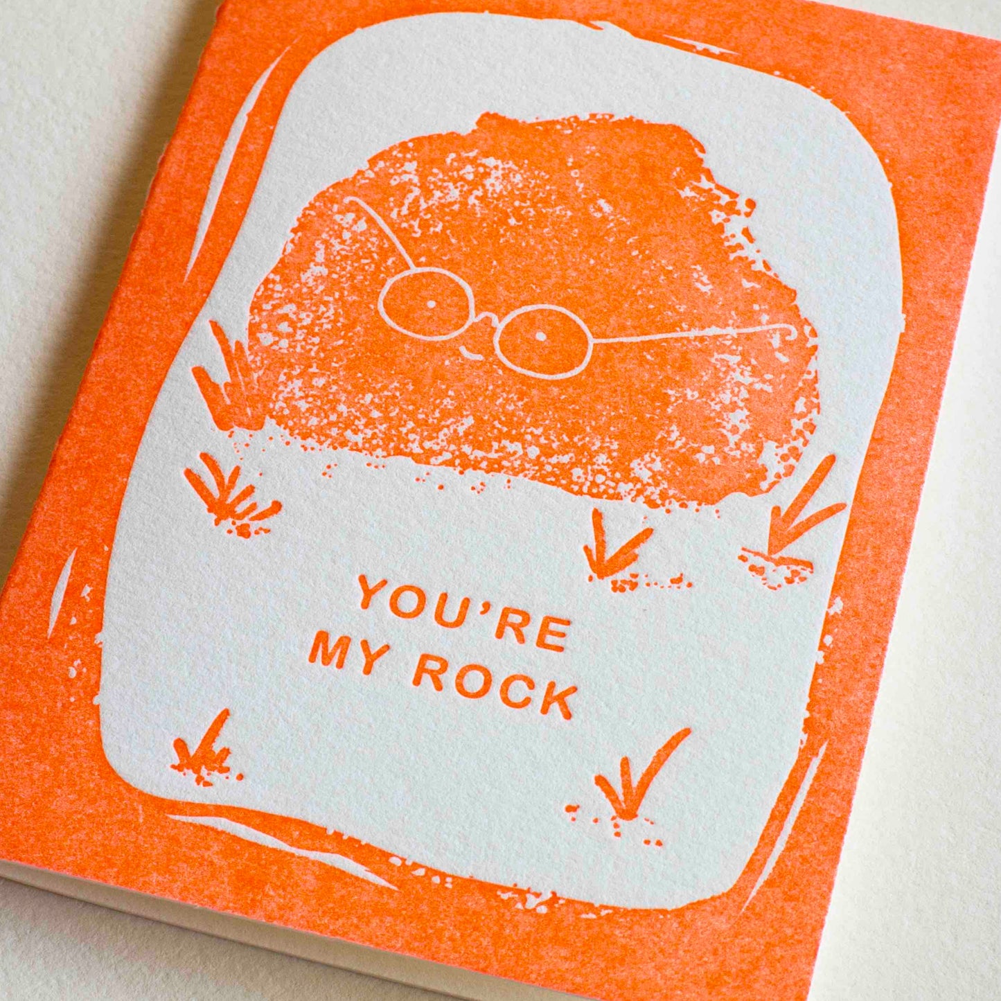 Mini Rock Greeting Card