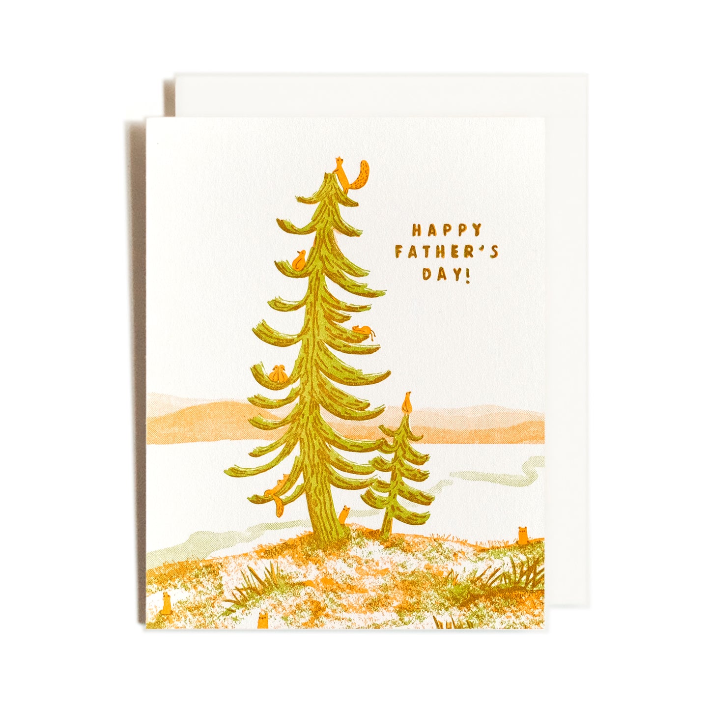 Father's Day Tree Greeting Card
