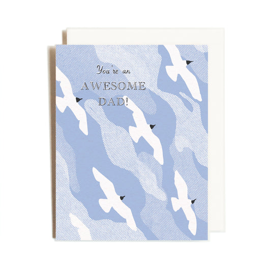 Flock | Father's Day | Letterpress Card