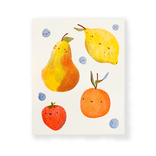 Fruit Family Print