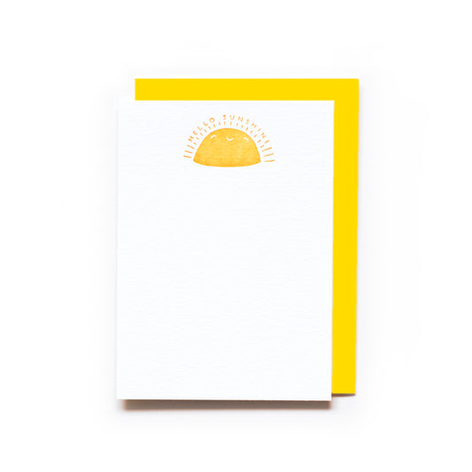 Sunshine Notecard Box