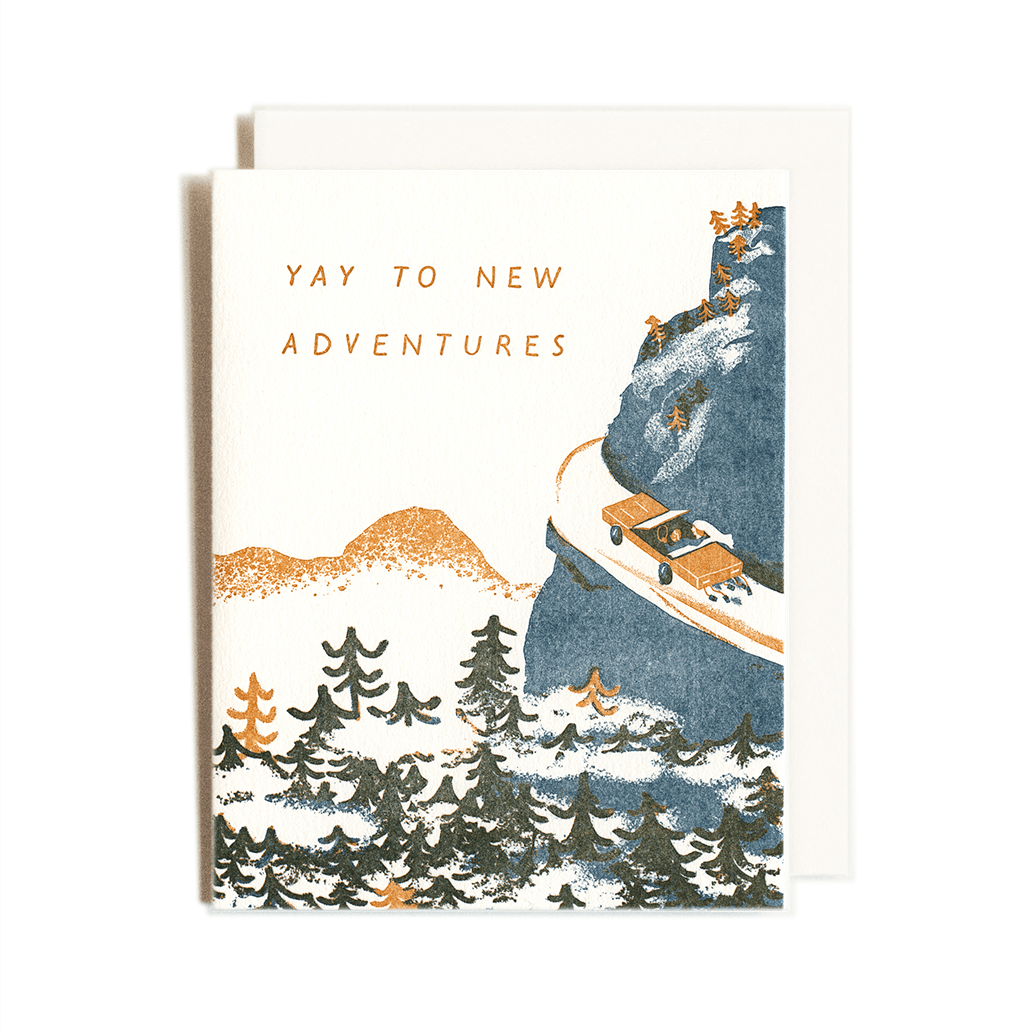 New Adventures | Wedding | Greeting Card