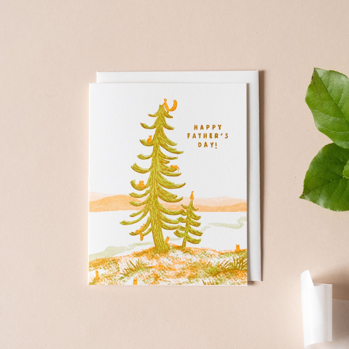 Father's Day Tree Greeting Card