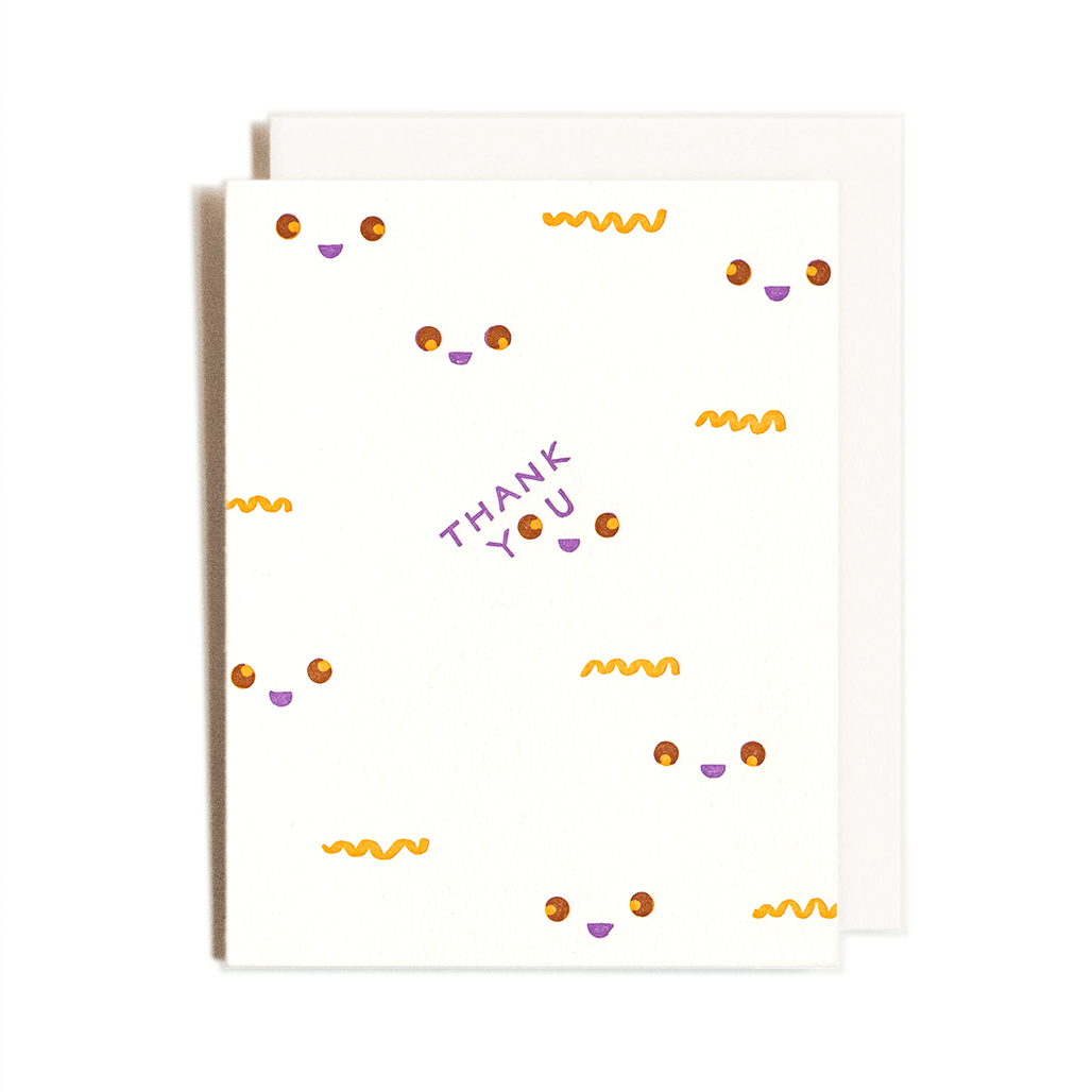 Thank you smiles bright Greeting Card