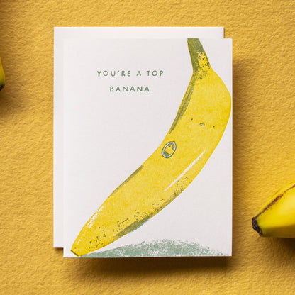 Top Banana Greeting Card